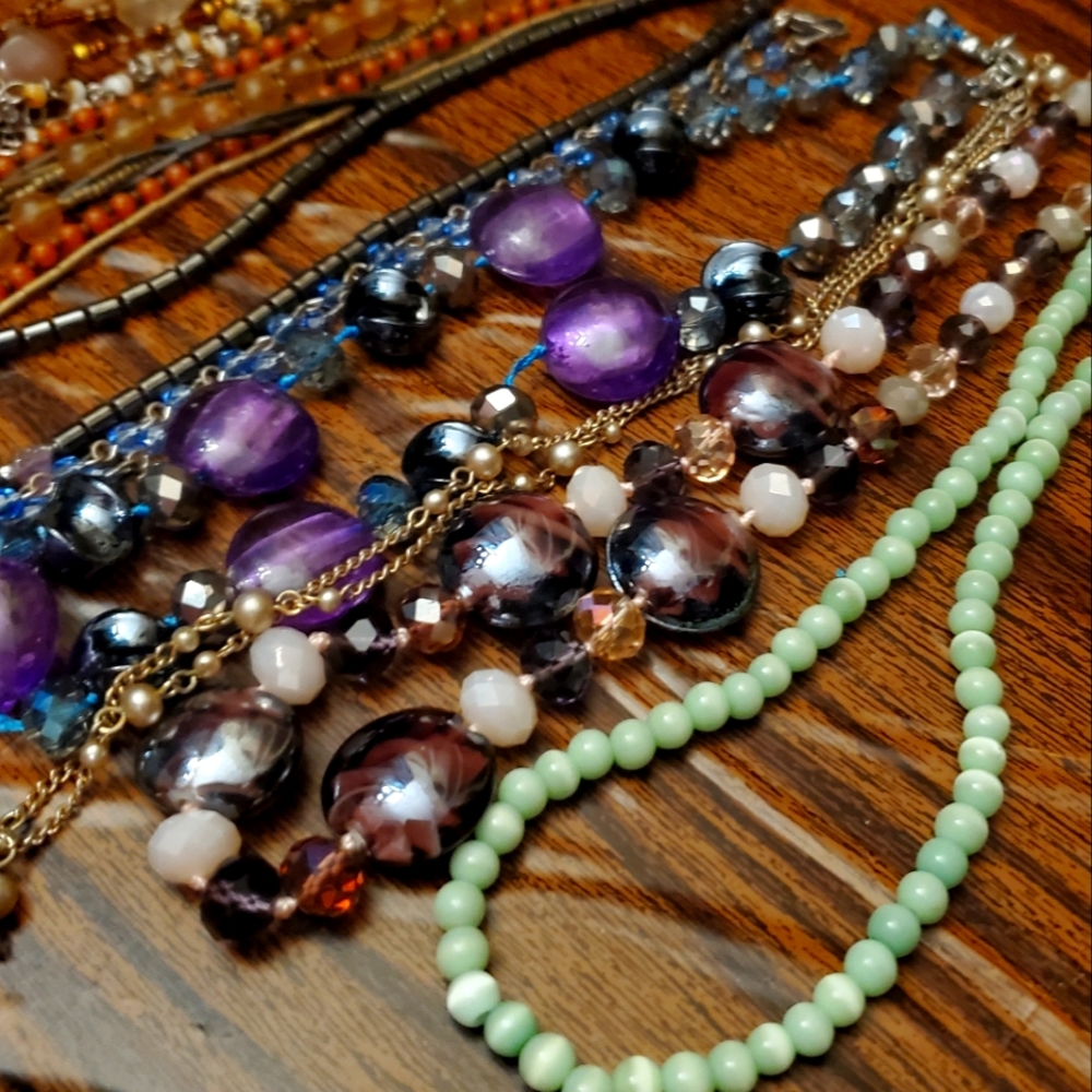 10 necklaces